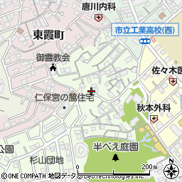広島県広島市南区西本浦町3-39周辺の地図