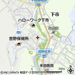 奈良県吉野郡下市町下市2777周辺の地図