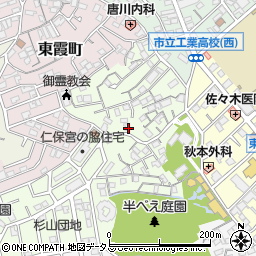 広島県広島市南区西本浦町3-38周辺の地図