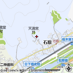 広島県安芸郡海田町石原周辺の地図