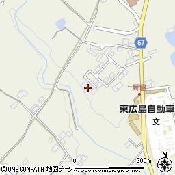 広島県東広島市西条町郷曽345周辺の地図