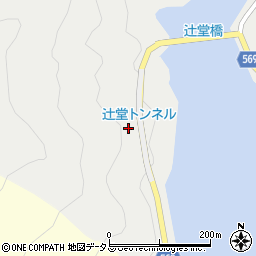 辻堂トンネル周辺の地図