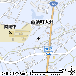 広島県東広島市西条町大沢10052周辺の地図