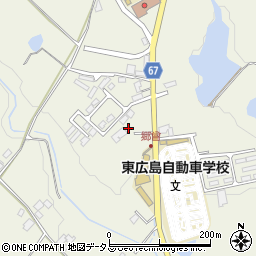 広島県東広島市西条町郷曽10345周辺の地図