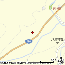 山口県萩市山田山田１区2858周辺の地図