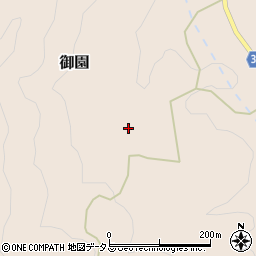 奈良県吉野郡吉野町御園320周辺の地図