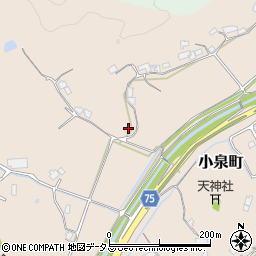 広島県三原市小泉町275周辺の地図