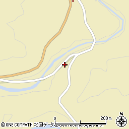 三重県多気郡大台町栗谷1053-1周辺の地図