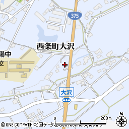 東広島大沢簡易郵便局周辺の地図