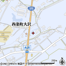 広島県東広島市西条町大沢714周辺の地図