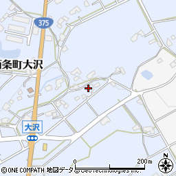 広島県東広島市西条町大沢335周辺の地図