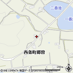 広島県東広島市西条町郷曽10154周辺の地図