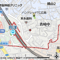 株式会社キョクトー　広島オフィス周辺の地図