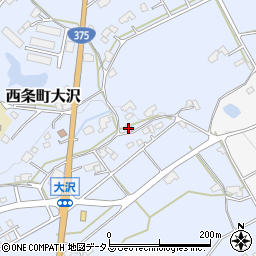 広島県東広島市西条町大沢314周辺の地図