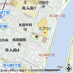 舟入東公園周辺の地図