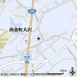 広島県東広島市西条町大沢719周辺の地図