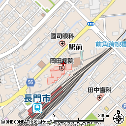医療法人 社団成蹊会 岡田病院周辺の地図