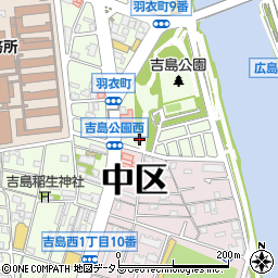 広島県広島市中区羽衣町16-34周辺の地図