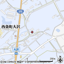 広島県東広島市西条町大沢309周辺の地図