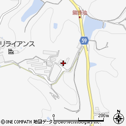 広島県三原市本郷町南方561周辺の地図