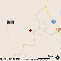 奈良県吉野郡吉野町御園342周辺の地図