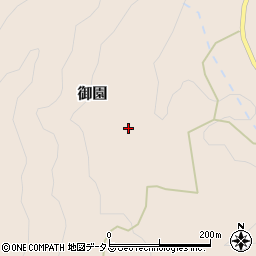 奈良県吉野郡吉野町御園267周辺の地図