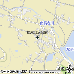 松尾連合自治会周辺の地図