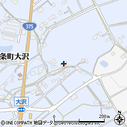 広島県東広島市西条町大沢303周辺の地図