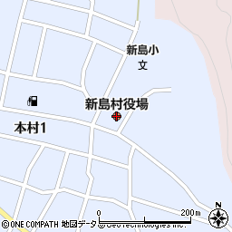 東京都新島村周辺の地図