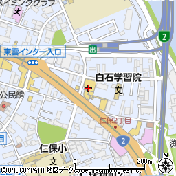 トヨタカローラ広島東店周辺の地図