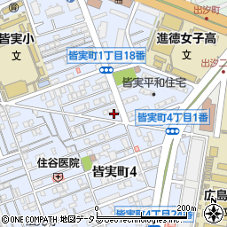 株式会社ツクイ　広島南営業所周辺の地図