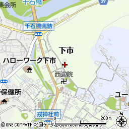 奈良県吉野郡下市町下市746周辺の地図