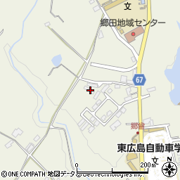 広島県東広島市西条町郷曽340周辺の地図