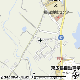 広島県東広島市西条町郷曽340-3周辺の地図