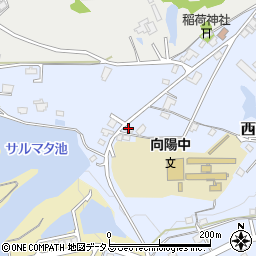 広島県東広島市西条町大沢1184周辺の地図