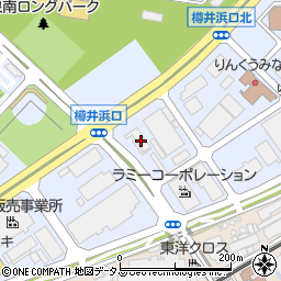 トヨタＬ＆Ｆ近畿株式会社　りんくう支店周辺の地図