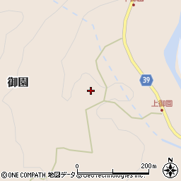 奈良県吉野郡吉野町御園360周辺の地図