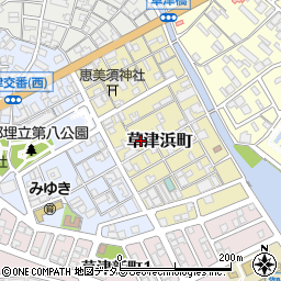〒733-0862 広島県広島市西区草津浜町の地図