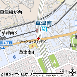 広島県広島市西区草津南周辺の地図