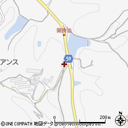広島県三原市本郷町南方546周辺の地図
