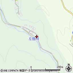 奈良県吉野郡吉野町左曽448周辺の地図