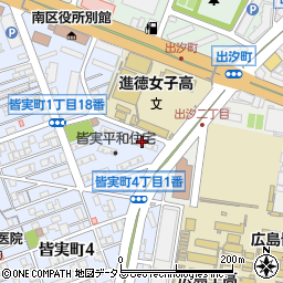 鍵屋の緊急隊・広島皆実町店周辺の地図