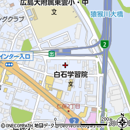 ナカウン株式会社　クレーン事業部広島営業所周辺の地図