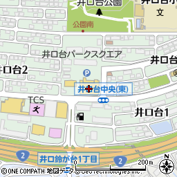 フジ井口店周辺の地図