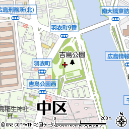広島県広島市中区羽衣町16周辺の地図