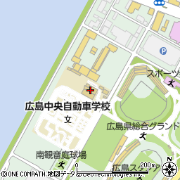 広島中央自動車学校周辺の地図