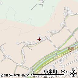 広島県三原市小泉町196周辺の地図