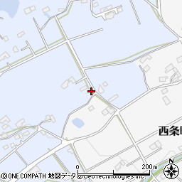 広島県東広島市西条町大沢273周辺の地図