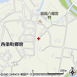 広島県東広島市西条町郷曽3228周辺の地図