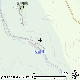 奈良県吉野郡吉野町左曽445周辺の地図